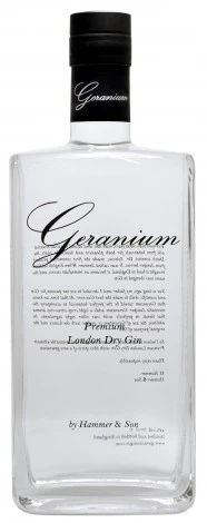 Geranium London dry Gin 44&deg; 70cl
