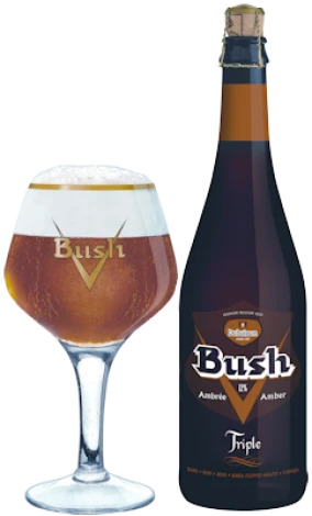 Bush Amber triple 6x75cl
