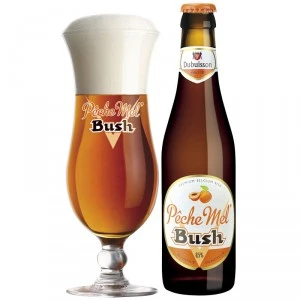 Bush Peche Mel 24x33cl