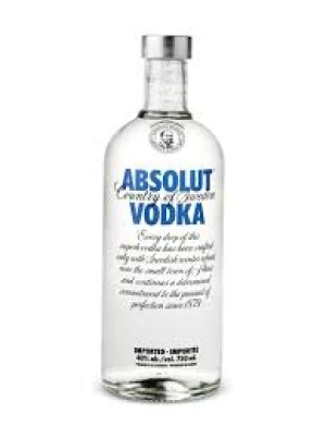  Absolut Vodka 40&deg; 1L