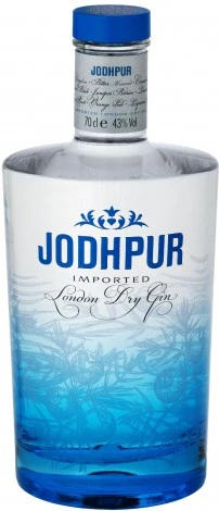 Jodhpur Dry Gin 43&deg; 70cl