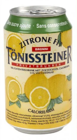 Tonisteiner orange /citroen blik 24x33cl