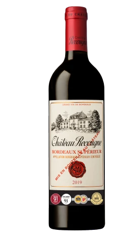 Ch. Recougne rouge 75cl - bottle 2019 4 Medals.png