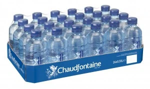CHAUDFONTAINE PLAT 24X33CL PET