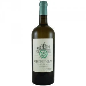 Chat. De la Grave Grains Fins blanc &#039;12 75cl