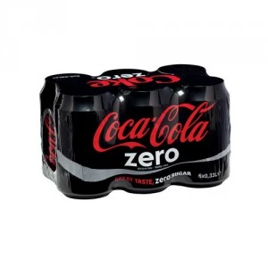 COCA COLA ZERO BLIK 6X33CL