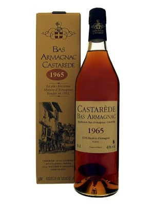 Armagnac Castar&egrave;de 1965 40&deg; 50cl