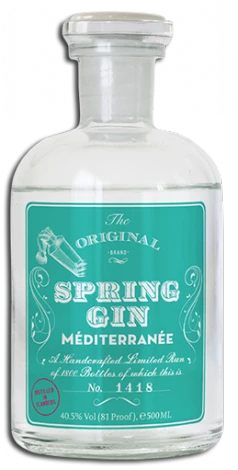 Spring gin M&eacute;diterran&eacute;e 40,5&deg; 50cl